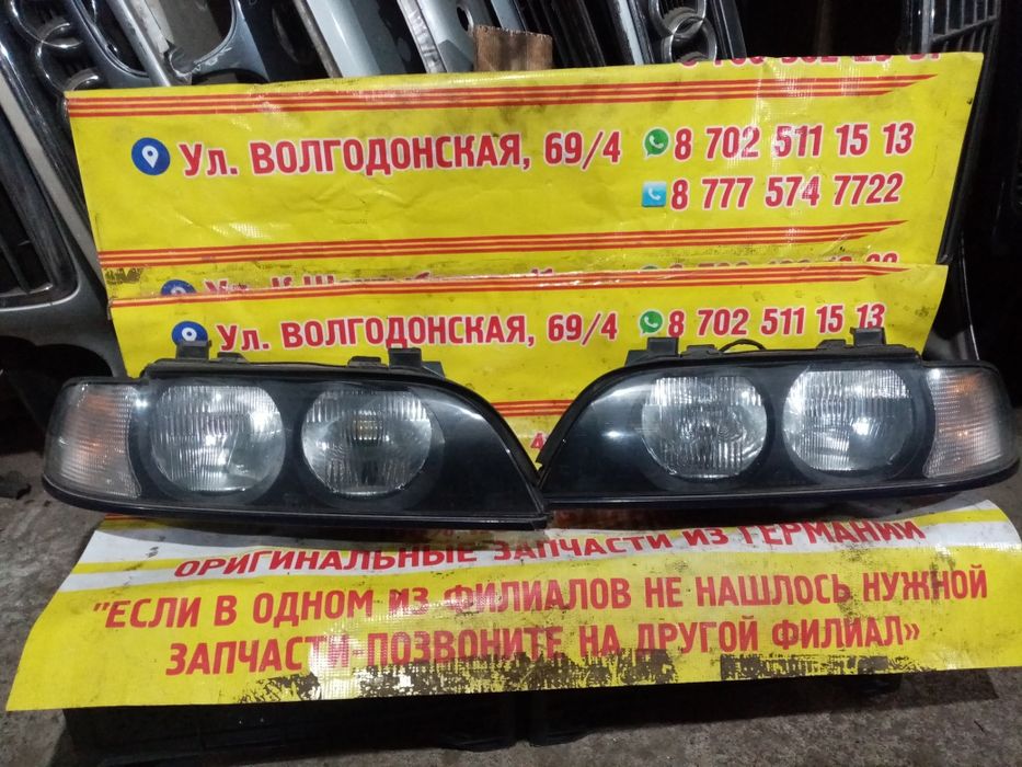 Фары на BMW E46 купе из Германии