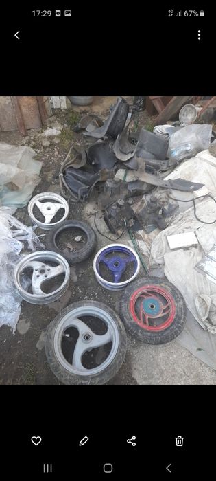Orice piese scuter4timpi și 2timpi motoare complete scuter detali jos