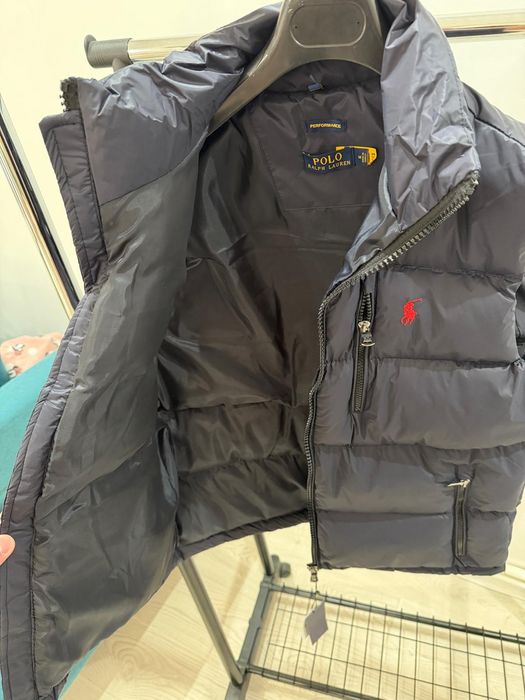Vestă RL bleumarin, doublezipper