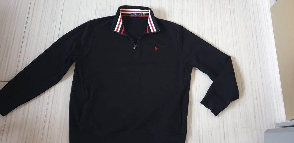 POLO Ralph Lauren Half Zip 3/4  Knit  / XL ОРИГИНАЛ! Мъжко Горнище