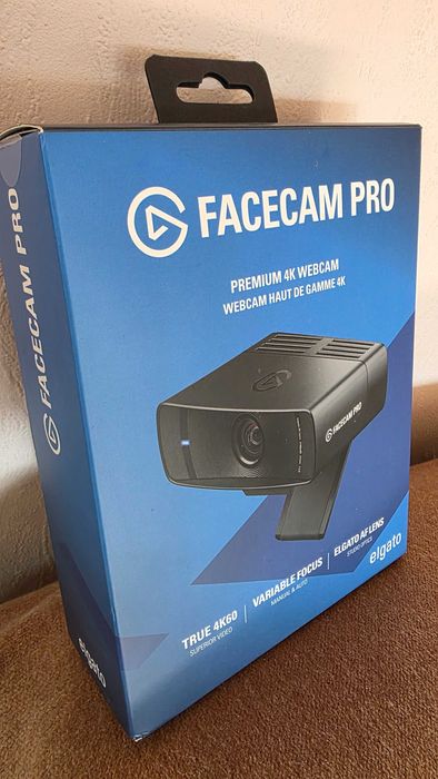 Уеб камера Elgato Facecam Pro Ultra HD Webcam (4K60) for Livestreams