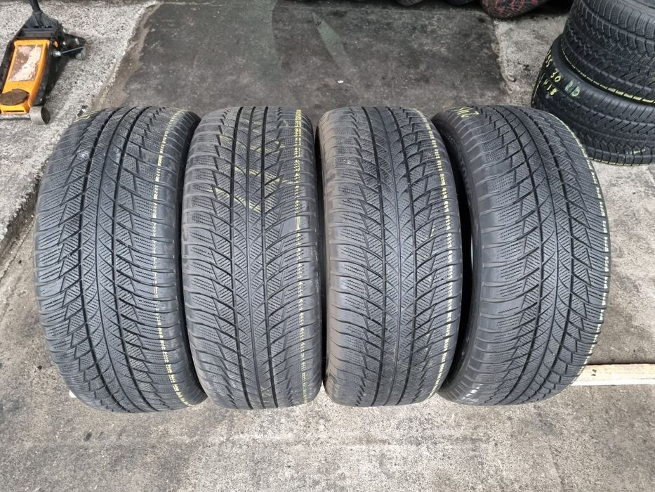 4 anvelope iarna BRIDGESTONE runflat 245/50/19 DOT 2018 PRET PER BUCAT