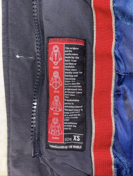 Дамско яке с естествен пух