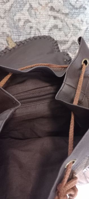 Дамска чанта/раница - естествена кожа