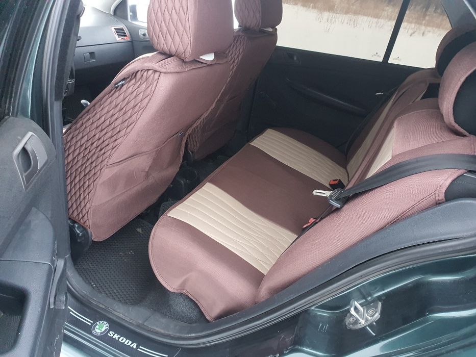 Шкода Фабия на полном ходу