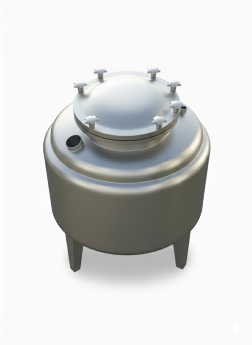 Реактор 300 л из нержавеющей стали пищевой/фармацевтический (1 шт)