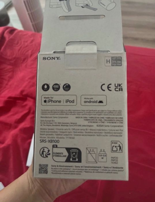 Boxa portabila noua Sony