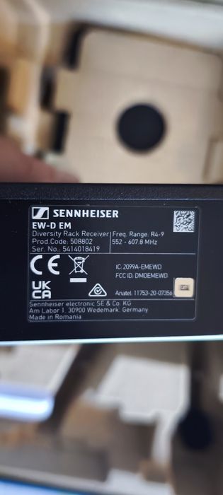 Бежична микрофона система Sennheiser EW-D ME3