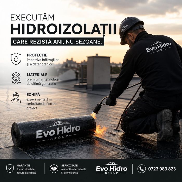 Hidroizolatii profesionale Timisoara l Terase l Acoperisuri l TPO/PVC