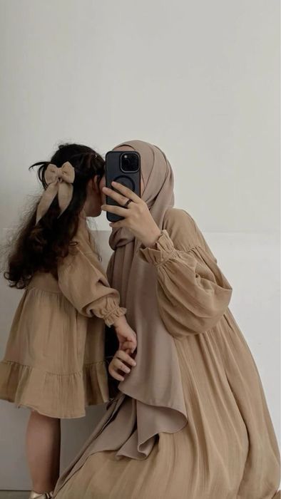 мама-дочка платья