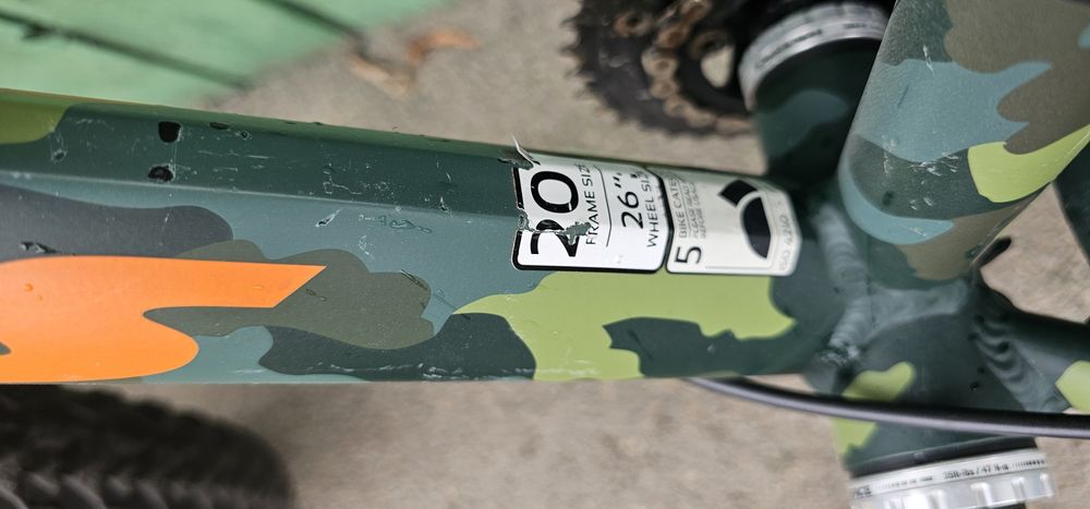 Fat bike stevens 26'