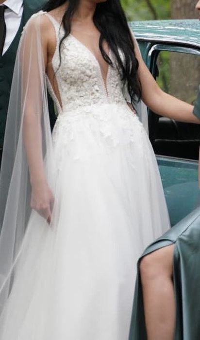 Rochie de mireasă Sposa del Amore + voal lung