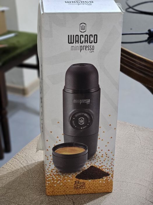 НОВА Minipresso GR – преносима еспресо машина