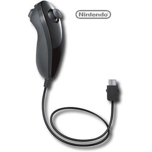 Wii Nunchuk Controller Черен