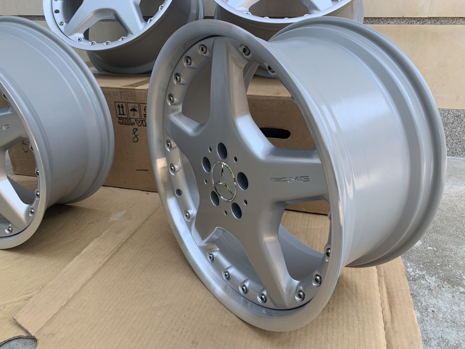 Оригинални джанти Mercedes AMG MONOBLOCK 19 Aero BBS Styling 3 OZ SL CL S класа C215 купе 5Х112 ретро разглобяеми ОЕМ джанти АМГ ббс двукомпонентни ОЗ