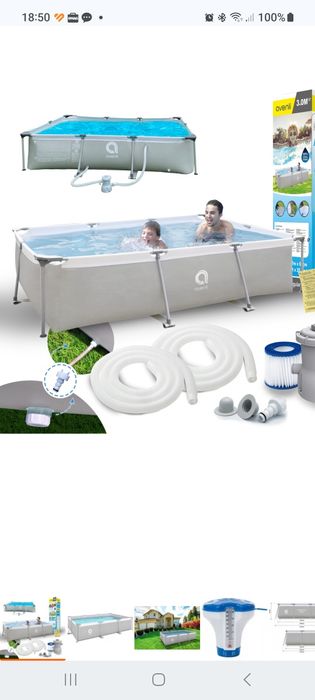 Piscina
PVC, 300x207x65 cm