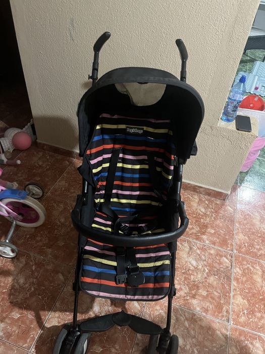 Детска лятна количка Peg perego pliko mini с ппдарък мека подложка.