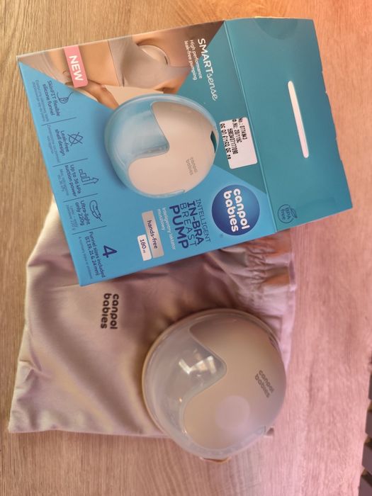 Помпа за кърма Canpol babies SMARTsense hands- free и подаръци