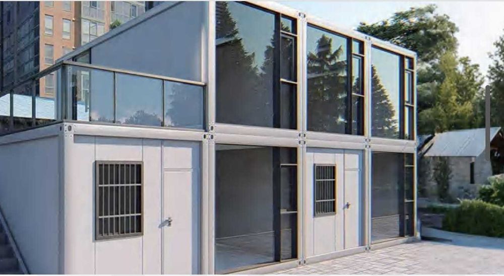 Casa modulara tip container / capsula / pliabile