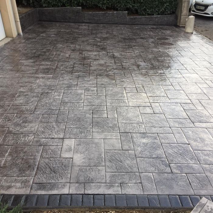 Beton amprentat Pitesti