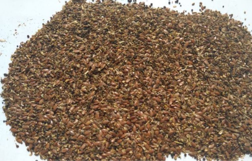 Лен.отход льна.