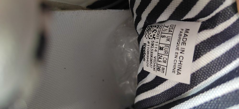 Reebok Instapump Fury Sandro Paris, номер 38