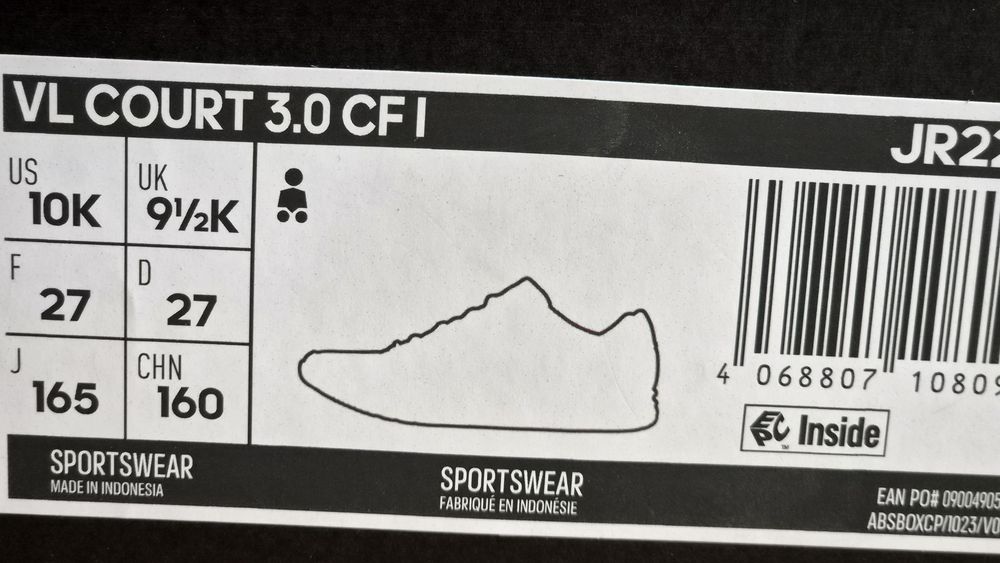 Детски маратонки Adidas VL Court 3.0