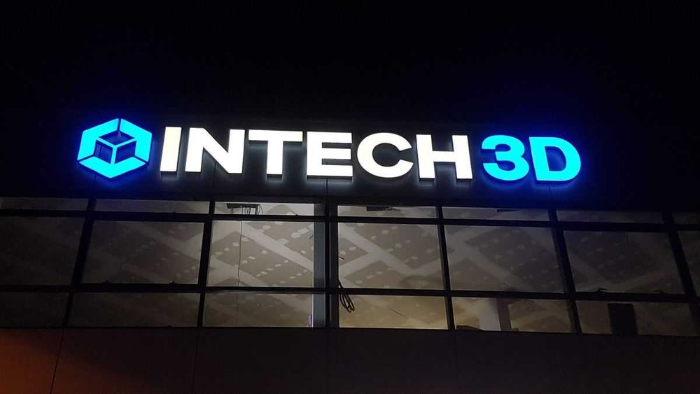 Tashqi reklama xizmati Наружная реклама вывески banner tumanka 3d xarf