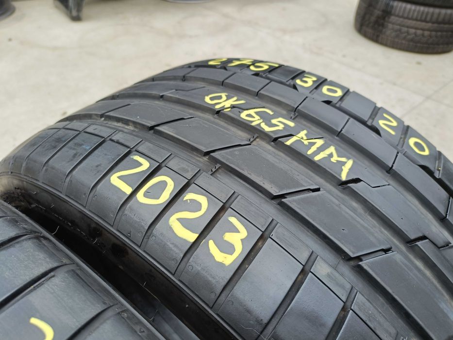 Doua anvelope vara 275 30 20 hankook S1 evo3 profil 6,5 mm dot 2023