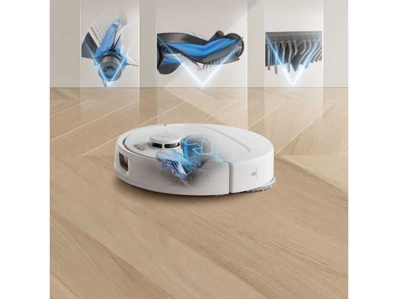 Робот Прахосмукачка ECOVACS N30 PRO OMNI, 10 000 Pa, Бял