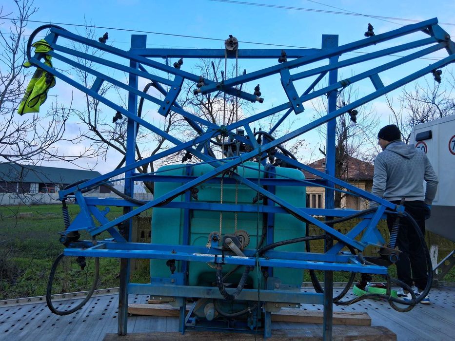 Instalație erbicidat met