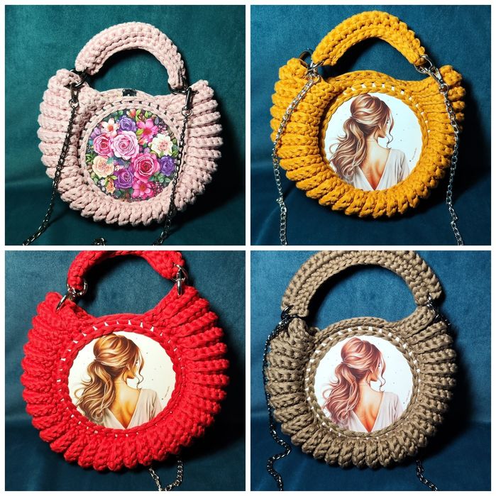 Сумки вязаныееее