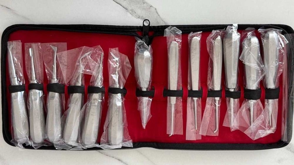 Набор металл.элеваторов в чехле