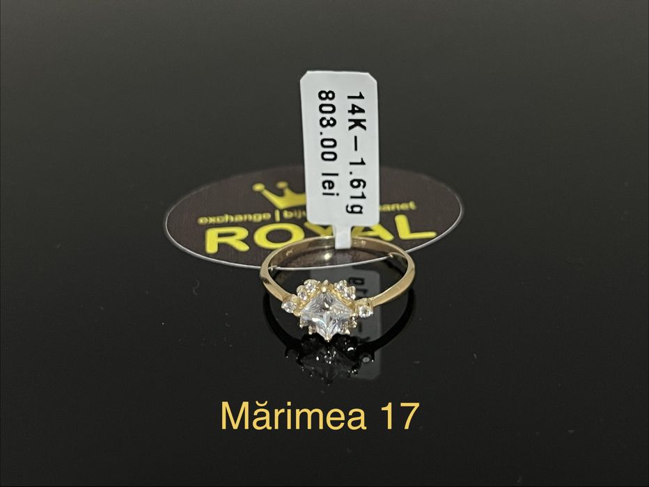 Bijuteria Royal CB : Inel dama aur nou 14k 1,61gr