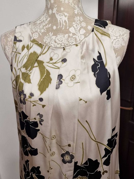 Rochie matase naturala MaxMara - mas M - 320 lei