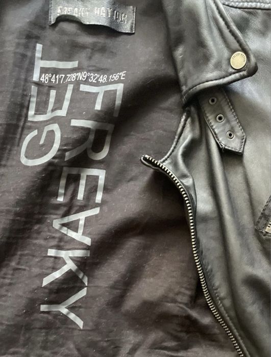 FREAKY NATION Leather JKT/мъжко яке (естествена) кожа М