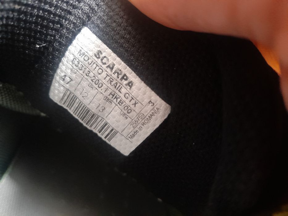 SCARPA  gore-tex мъжки обувки 47 номер.