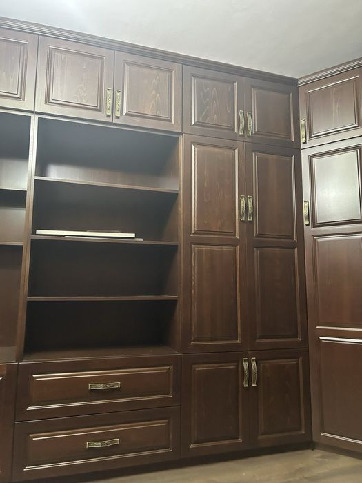 Холна секция MDF и череша фурнир