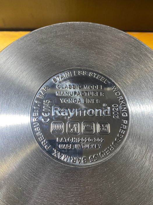 НОВА тенджера под налягане от нераждаема стомана 7 литра