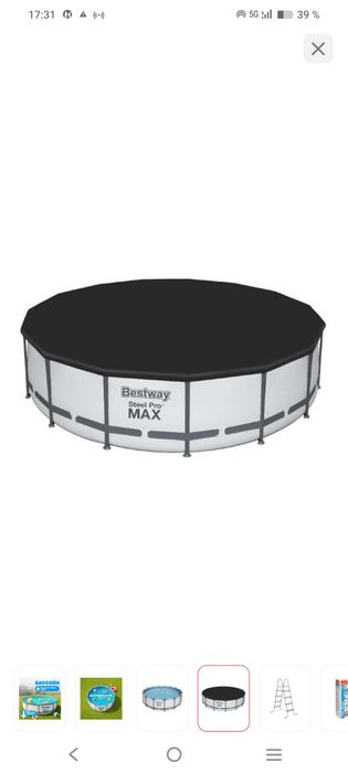 Продам бассейн Bestway 457/457/122