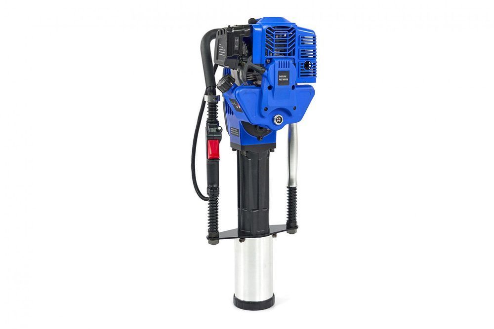 dispozitiv pentru batut stalpi cu motor pe benzina 52cm3 2cp hbm