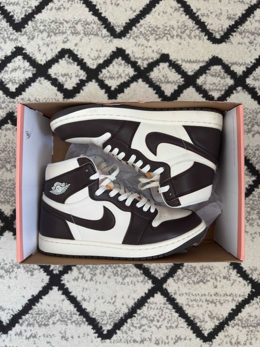 Nike Air Jordan 1 Retro High OG Light Madder Root Brown Maro Marime 43 Aproape Noi Cu Cutie
