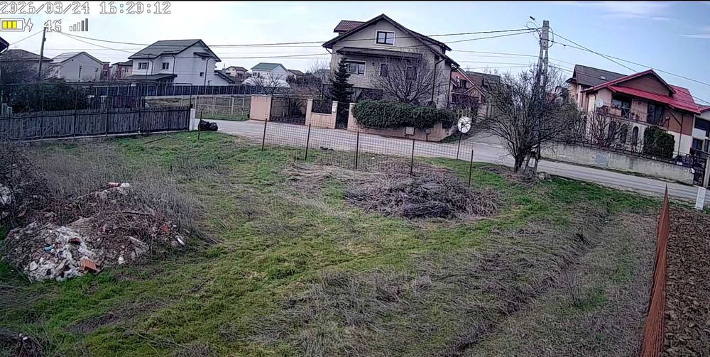 Teren 1500mp str. Craitei, Domnesti la asfalt cu toate utilitatile