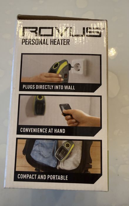 Vand incalzitor priza Rovus H03 500W nou ieftin