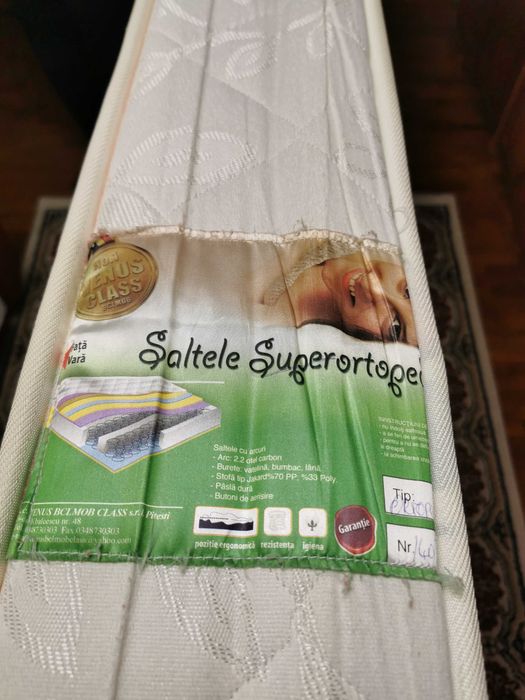 Saltea pat super ortopedică 140x200x20