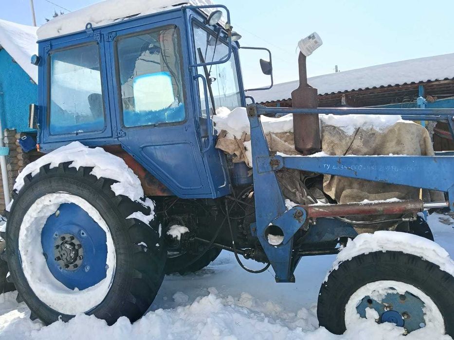 МТЗ-82 с куном  лопата +ковш