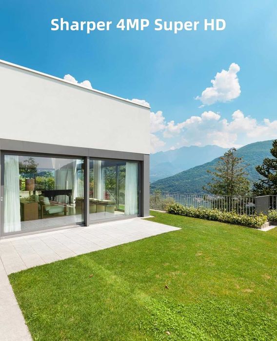 Външна охранителна камера с прожектор