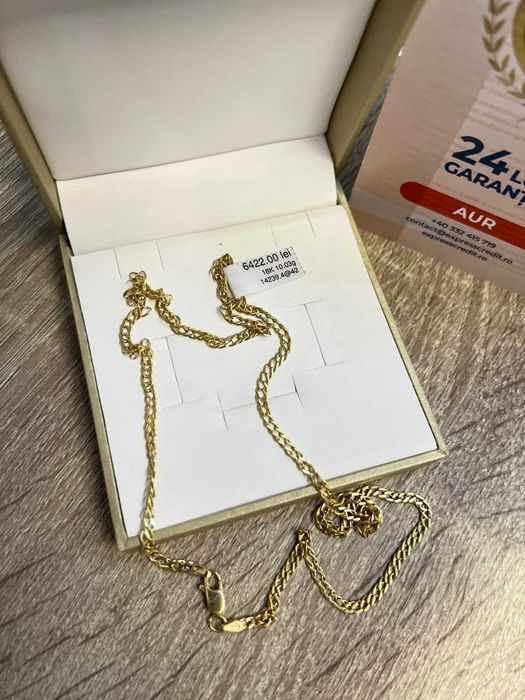 Lant aur 18K 10.03gr (AG42 B.14239.4) GARANTIE 24 LUNI