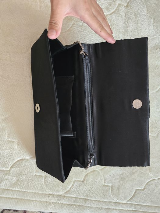 Клатч сумка черная