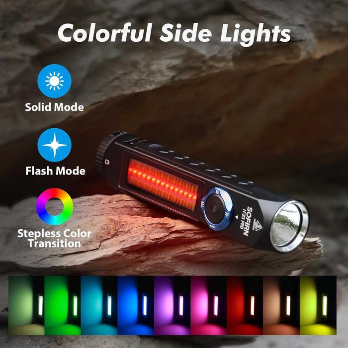 Фенер Sofirn IF23 Pro 5000 lm RGB USB-C